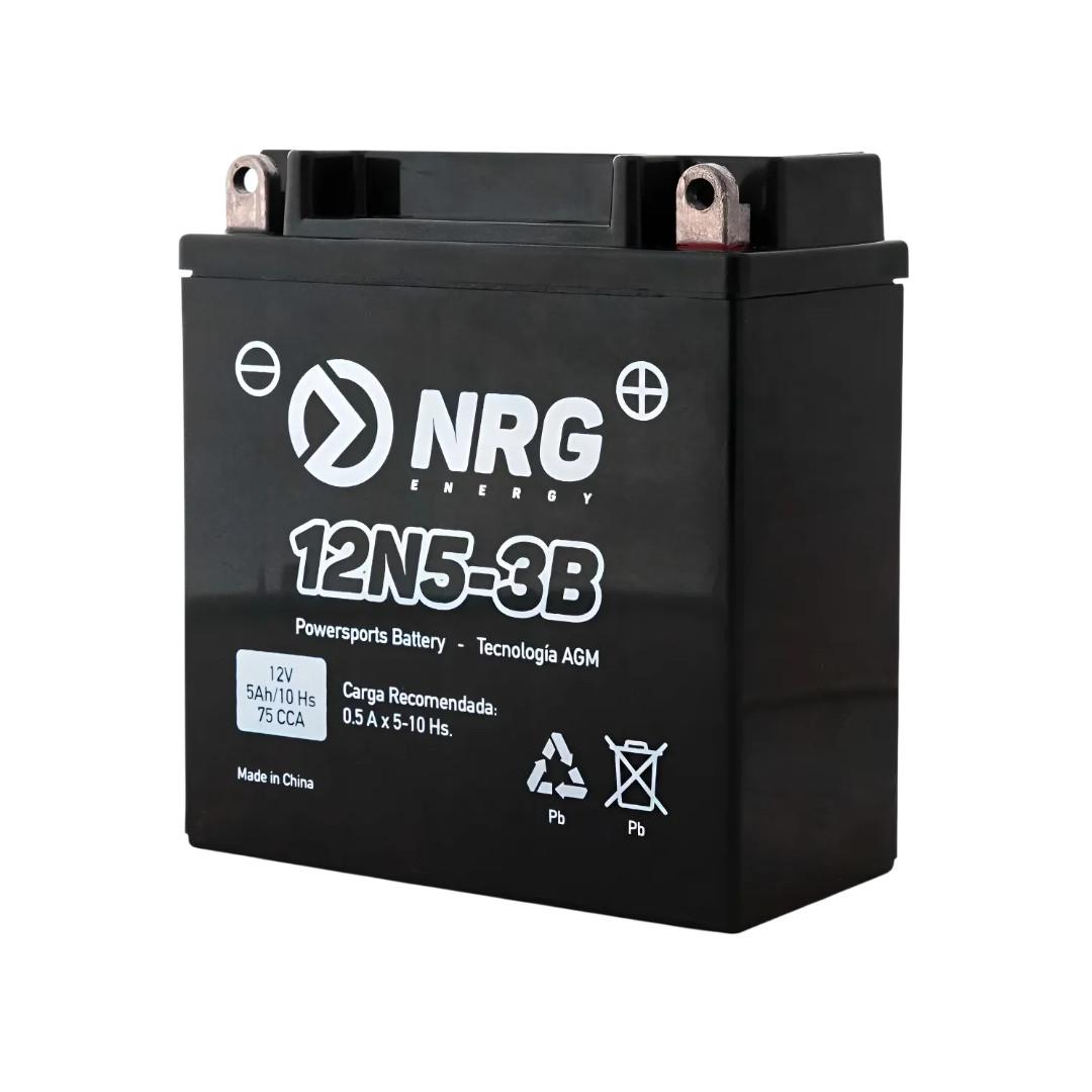 BATERIA PARA MOTOS 110 12N5-3B DE GEL
