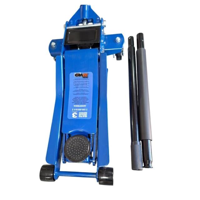 CRIQUE CARRITOGATO HIDRÁULICO 3 toneladas extra chato 