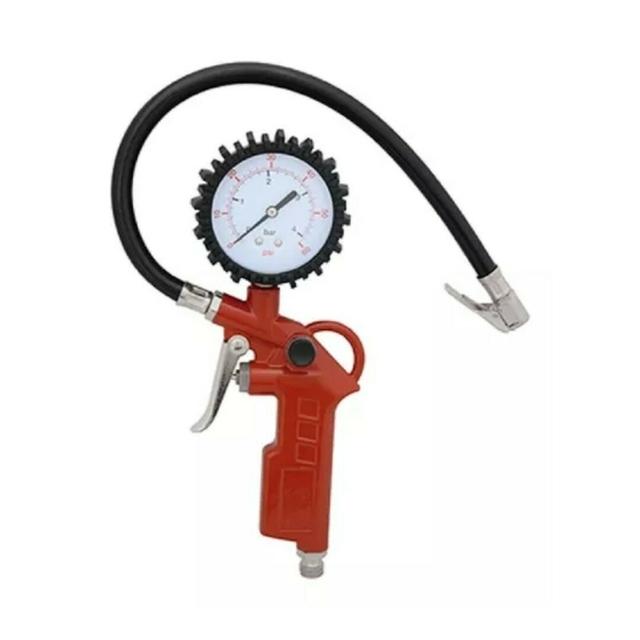 PISTOLA KITANA inflador y medidor de presión 180 libras 