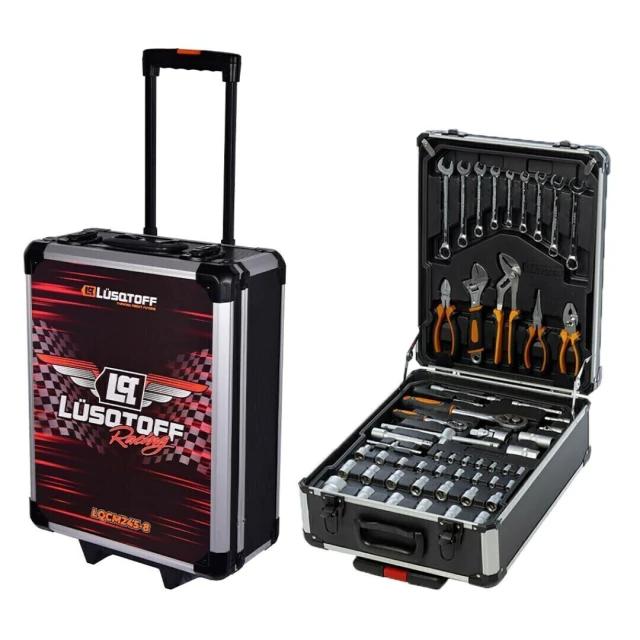 MALETÍN COMPLETO DE 245 HERRAMIENTAS LUSQTOFF  2