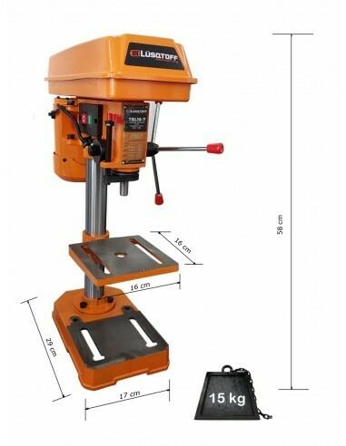 TALADRO DE BANCO LUSQTOFF 16mm 58  2