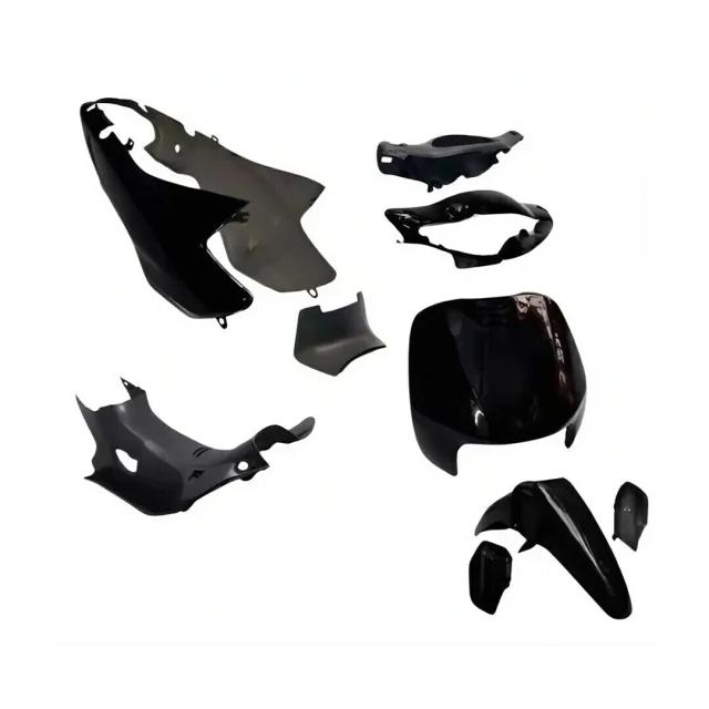 KIT DE PLASTICOS PARA MOTOS 110 NEGRO