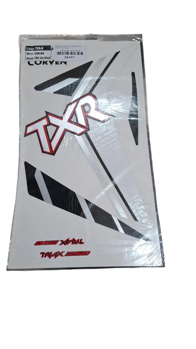 CALCOS PARA CORVEN TXR 250L 2