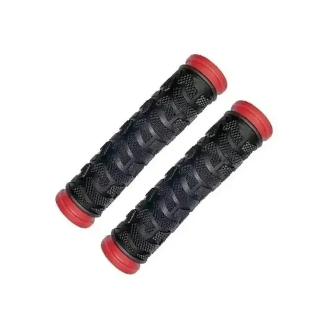PUÑERAS BICICLETAS GEL NEGRO CON ANILLO ROJO