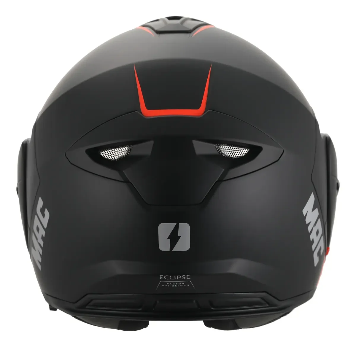  CASCO MAC REBATIBLE FF628 ECLIPSE SOLID NEGRO  6