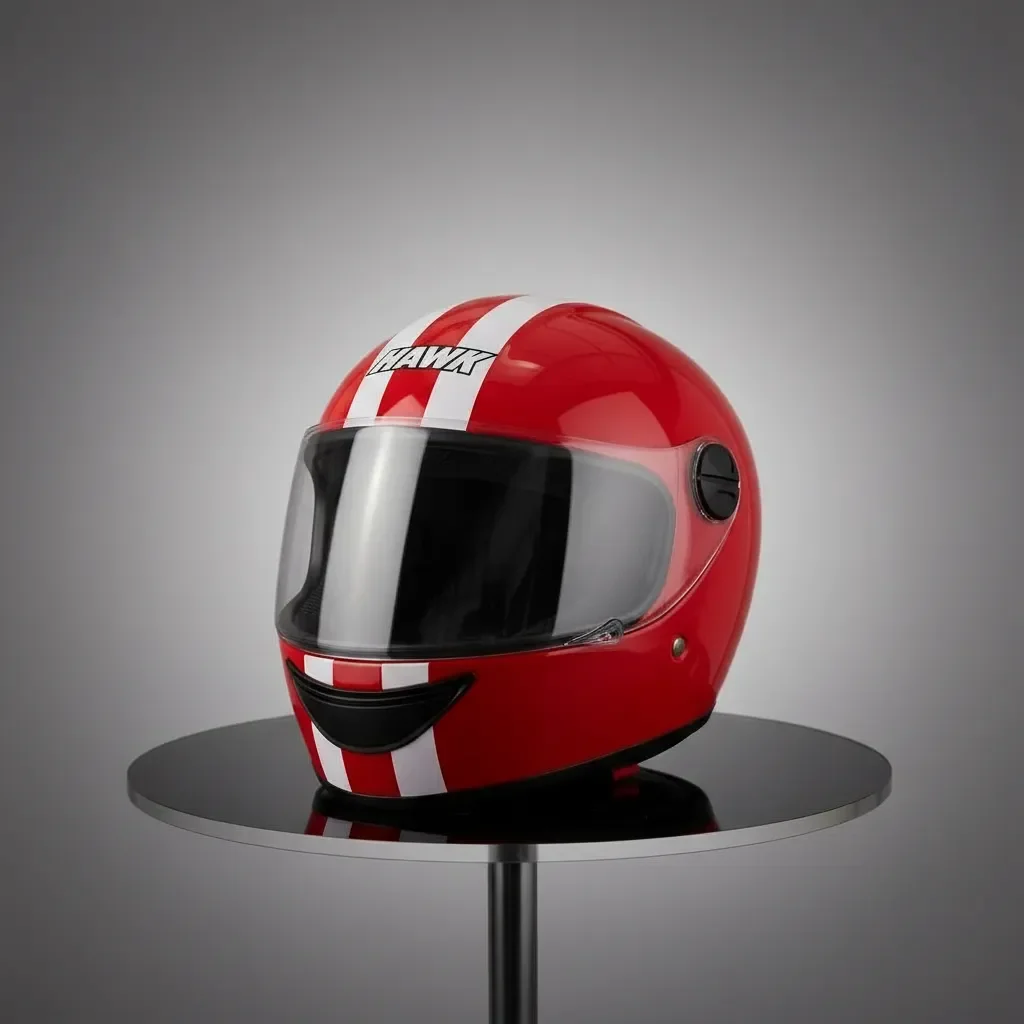 CASCO HAWK KIDS TALLE L 4