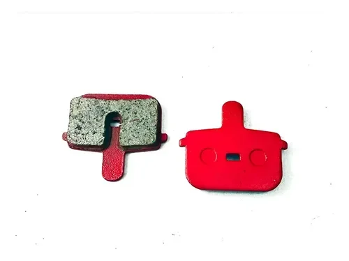 PASTILLA DE FRENO RECTANGULAR ROJA