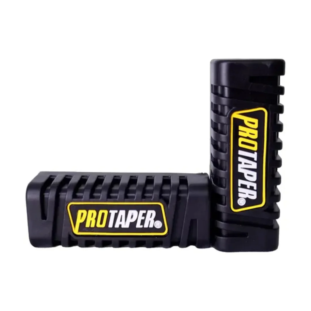 PEDALINES DELANTEROS MOTOS 110 PRO TAPER AMARILLO