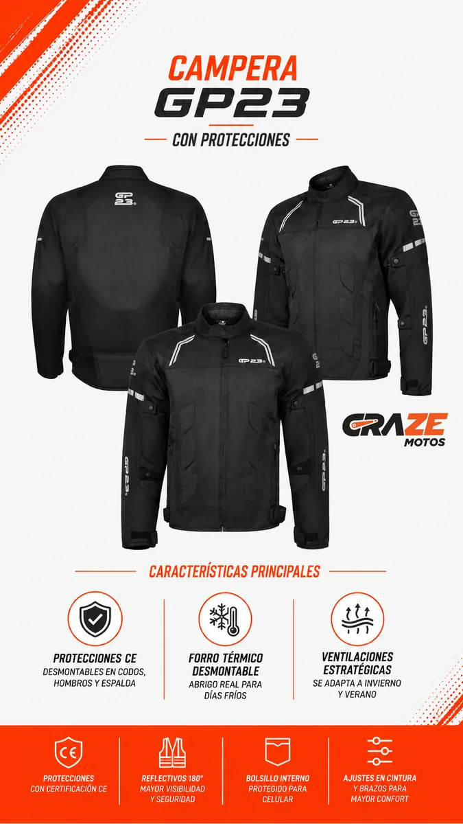 CAMPERA GP23 Pk-01  CON PROTECCIONES  5
